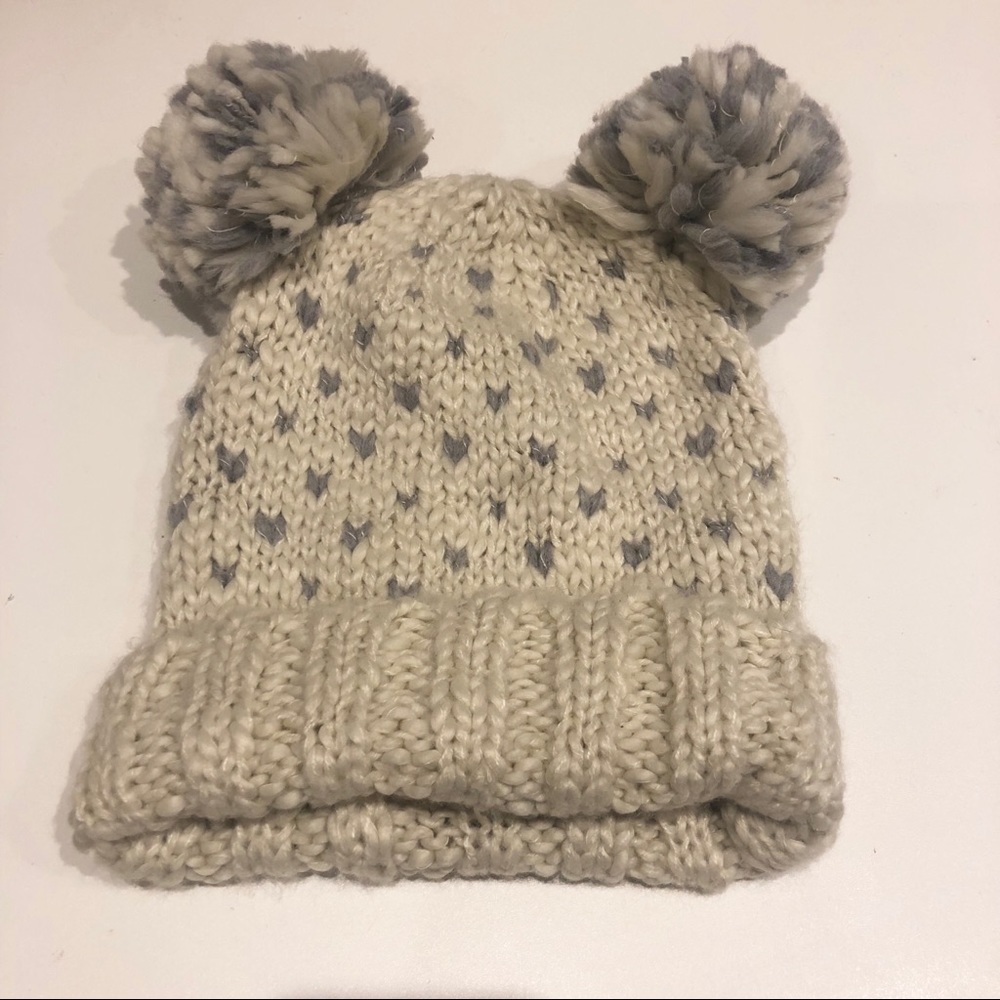 Double Pom Pom Beanie